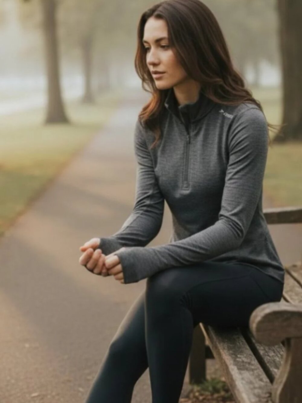 Brooks Half Zip Running hoodie